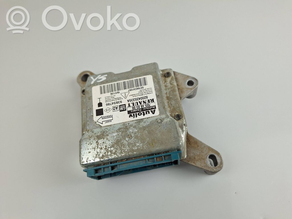 Opel Zafira B Airbag control unit/module 