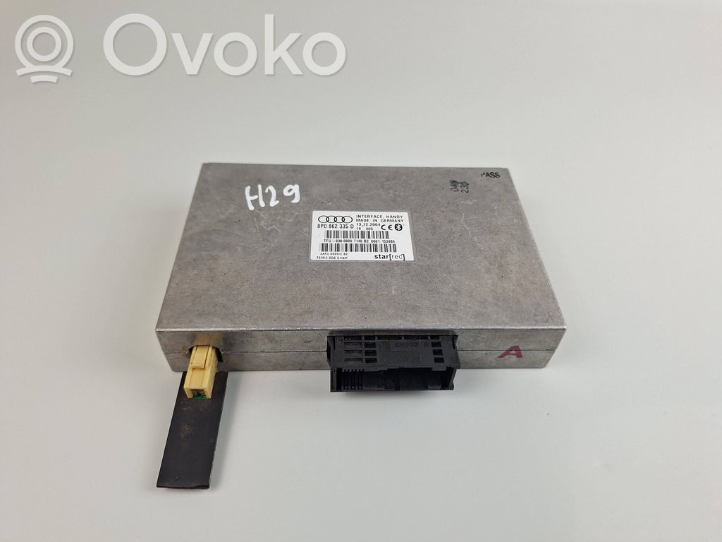 Audi A4 S4 B6 8E 8H Centralina/modulo bluetooth 