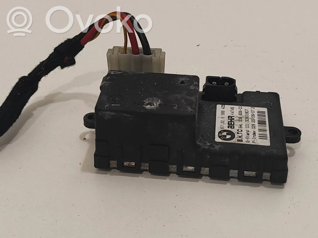 BMW 5 E60 E61 Lämpöpuhaltimen moottorin vastus 