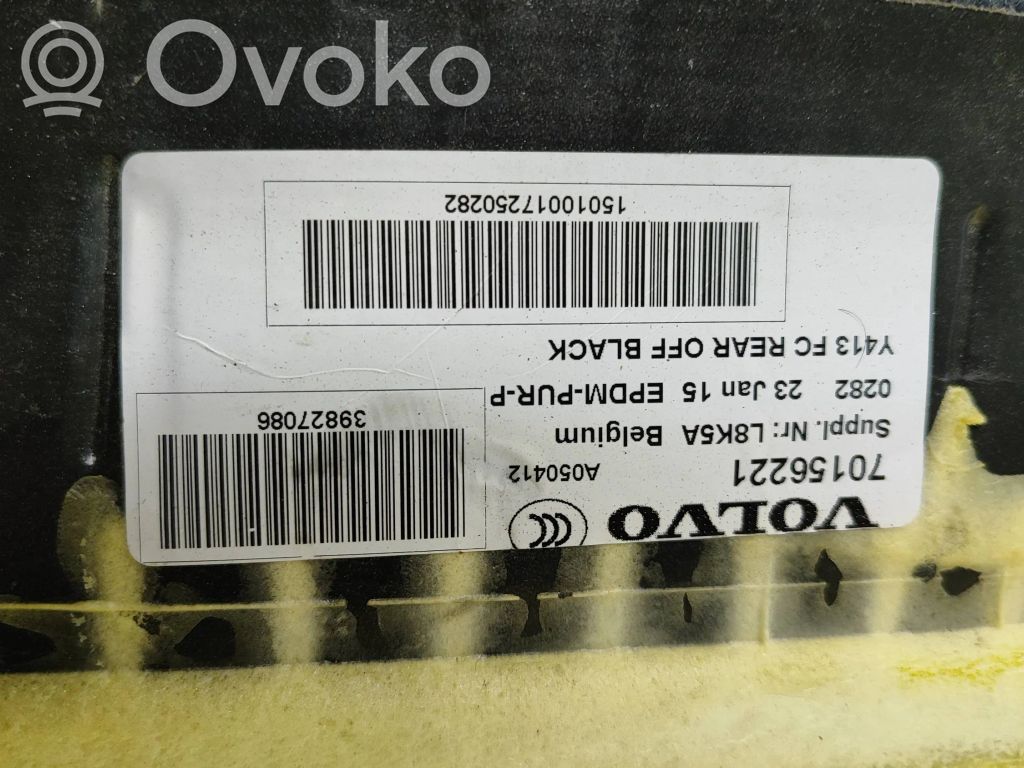 Volvo XC60 Wykładzina podłogowa tylna 