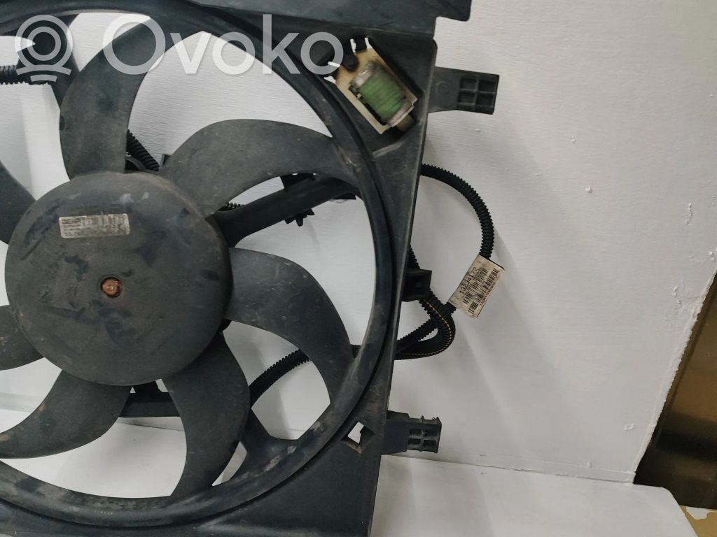 Opel Corsa D Electric radiator cooling fan 