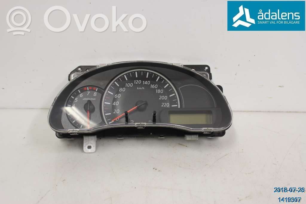 Nissan Micra Velocímetro (tablero de instrumentos) 