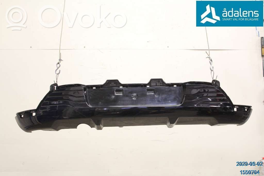 Renault Clio IV Moldura inferior del parachoques trasero 