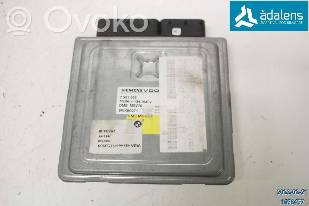 BMW 3 E90 E91 Injection control unit/module 