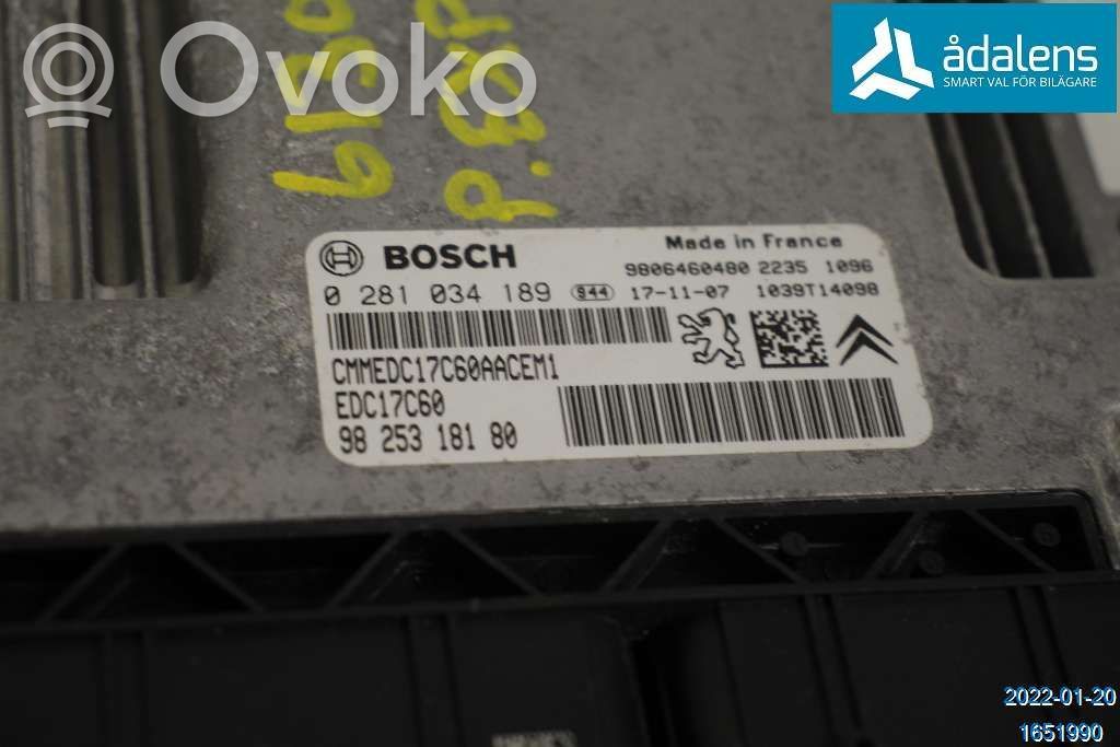Peugeot Expert Įpurškimo valdymo blokas 
