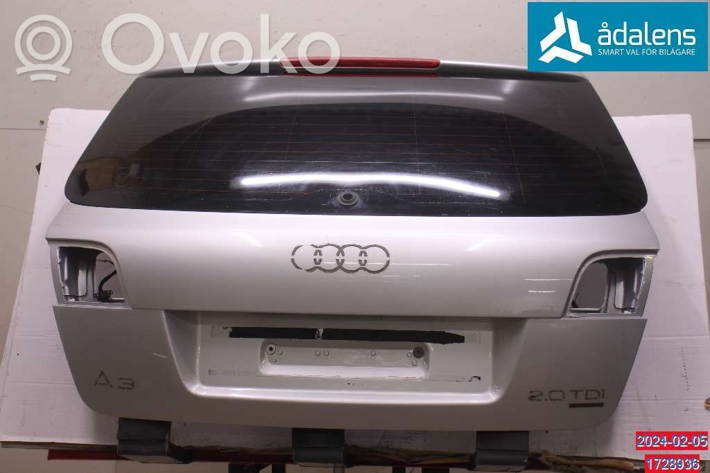 Audi A3 S3 8P Puerta del maletero/compartimento de carga 