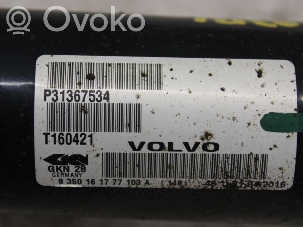 Volvo XC70 Eje de transmisión delantero 