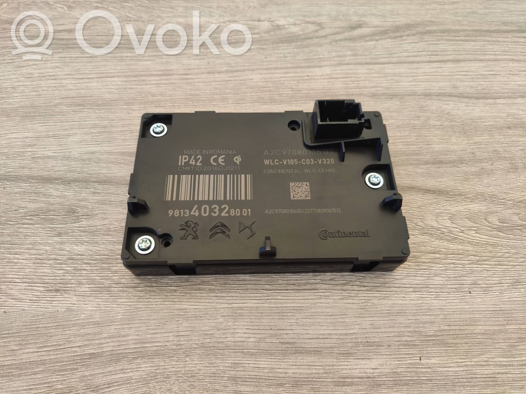 Citroen DS7 Crossback Wireless charging module 