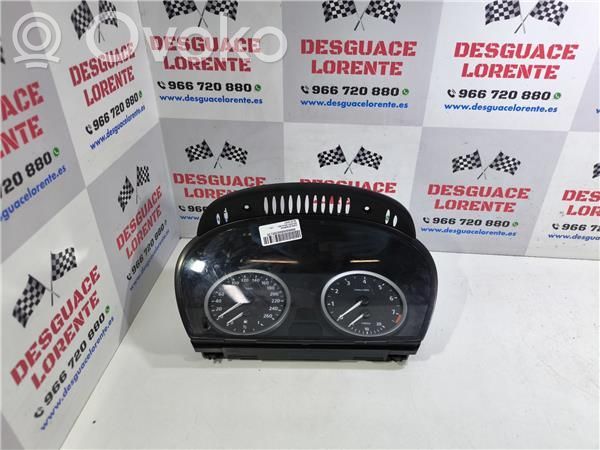 BMW 5 E60 E61 Spidometrs (instrumentu panelī) 
