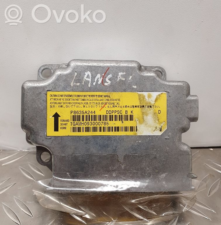 Mitsubishi Lancer X Oro pagalvių valdymo blokas 