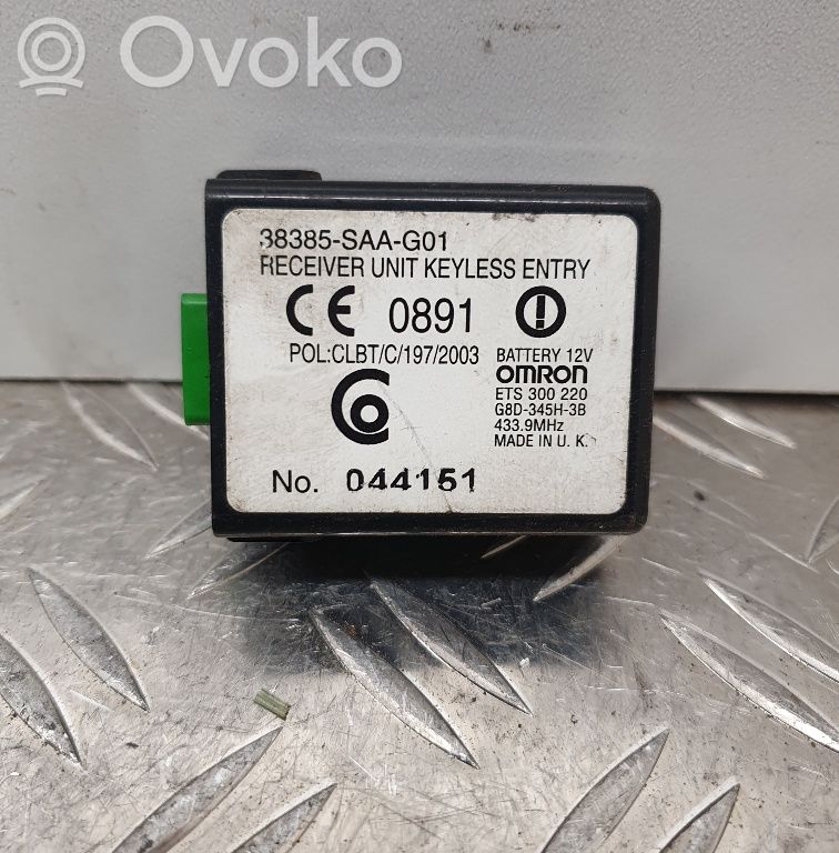 Immobilizer control unit/module   38385SAAG01,38385SAAG01