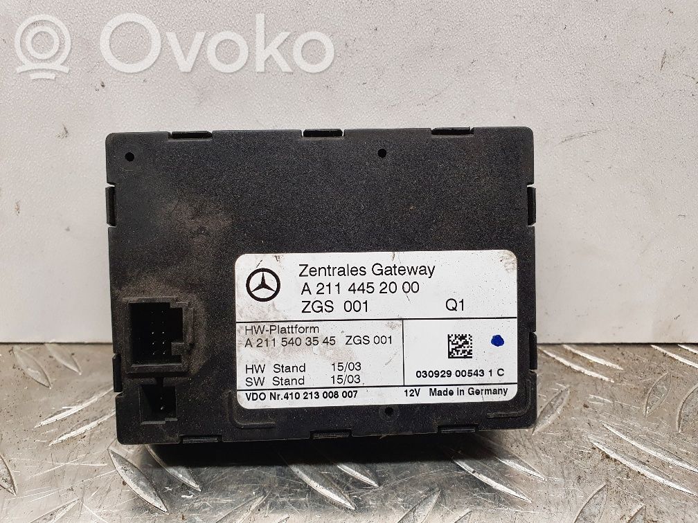 Mercedes-Benz E W211 Gateway control module 