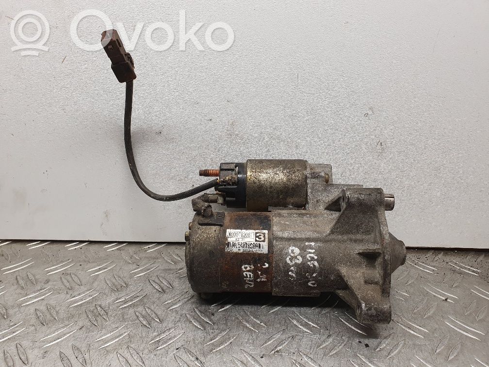 Citroen Xsara Picasso Starter motor 