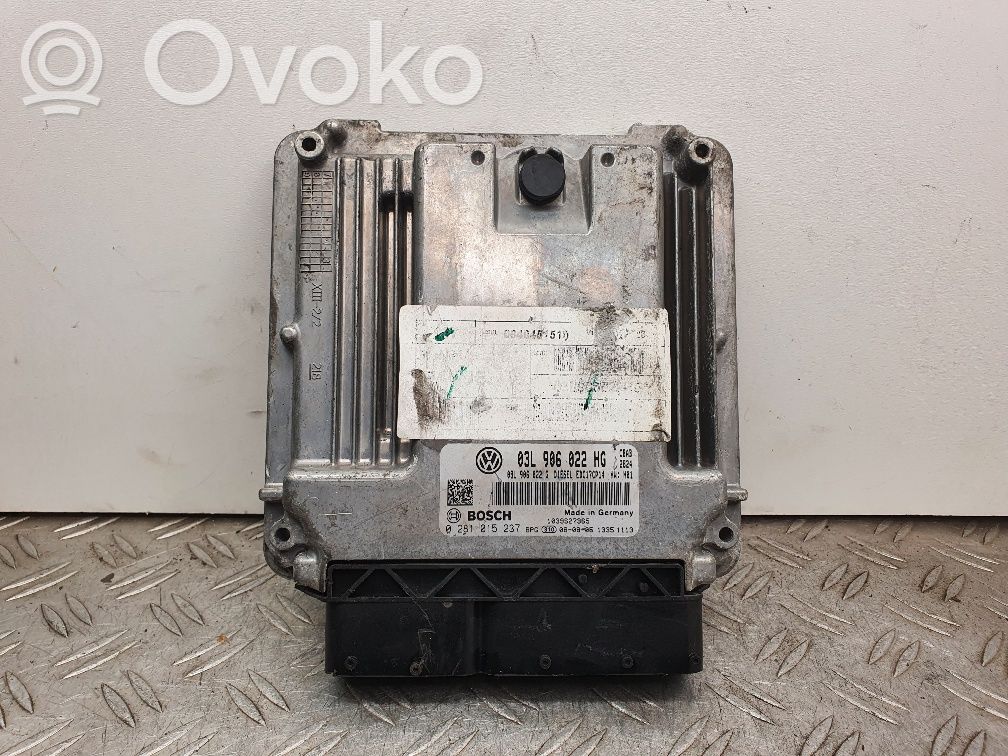 Volkswagen Eos Engine control unit/module 