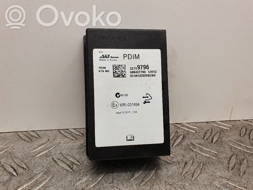 Unidad de control/módulo de bluetooth   22739796,22739796