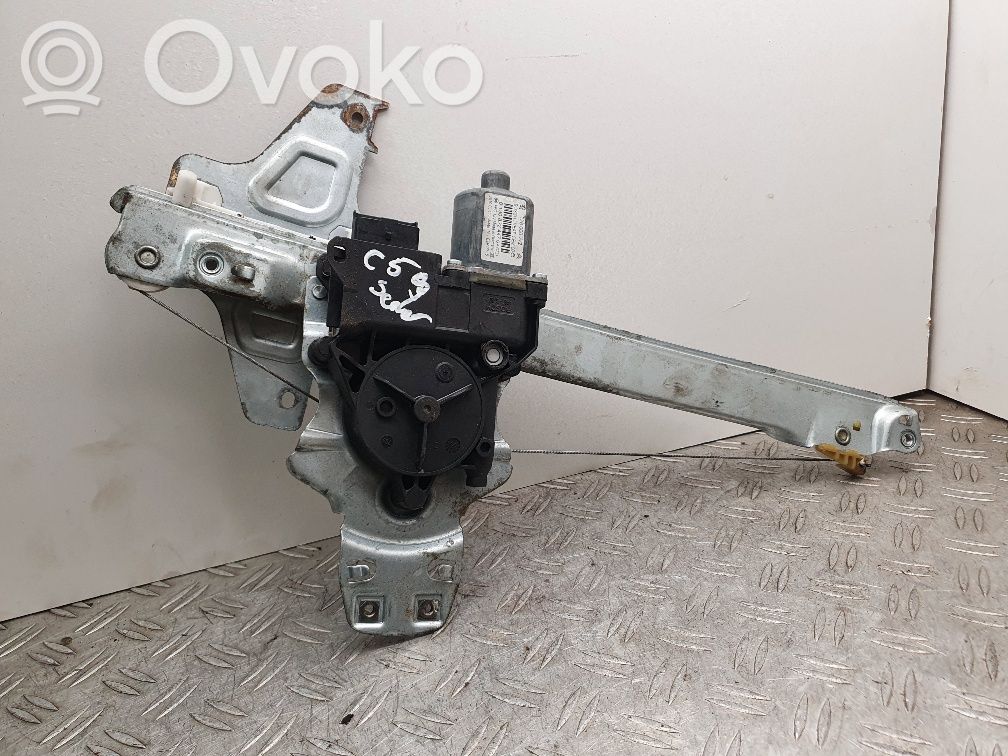 Citroen C5 Rear door window regulator with motor 