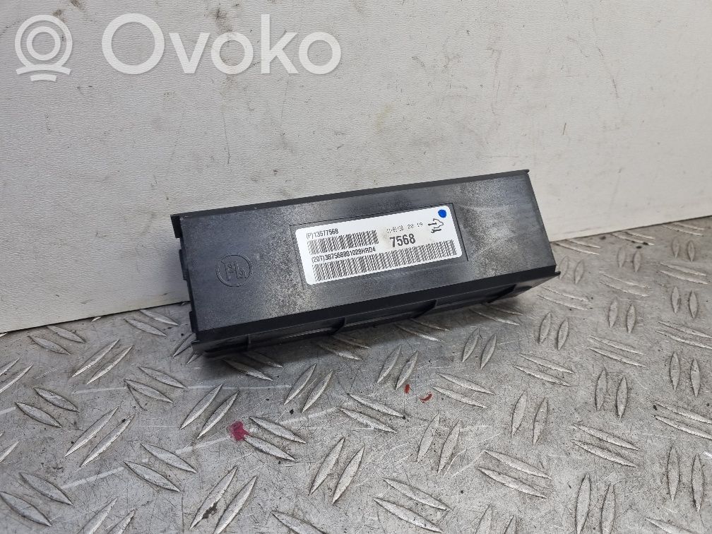 Opel Insignia A Air conditioning/heating control unit 