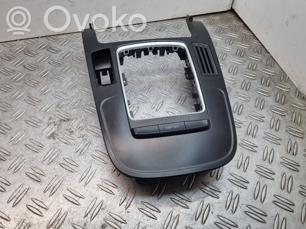 Audi A4 S4 B8 8K Gear shifter surround trim plastic 
