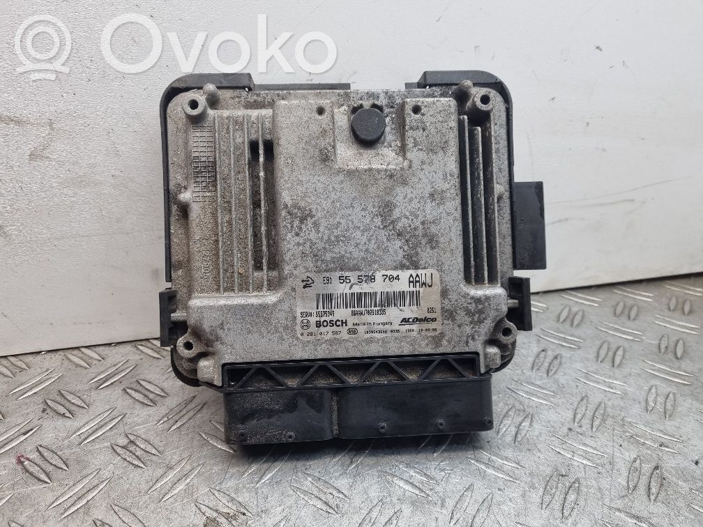 Engine control unit/module   55578704,0281017587
