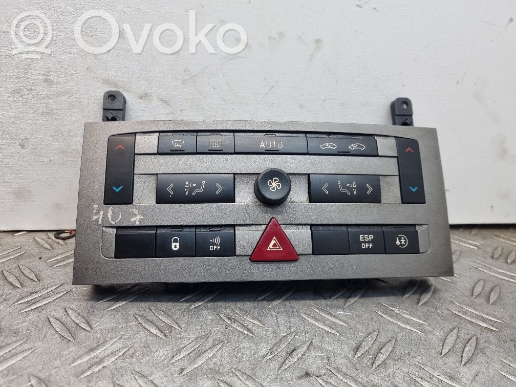 Peugeot 407 Climate control unit 