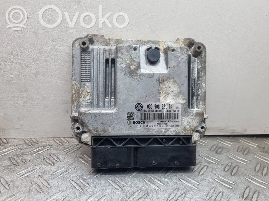 Volkswagen Eos Engine control unit/module 