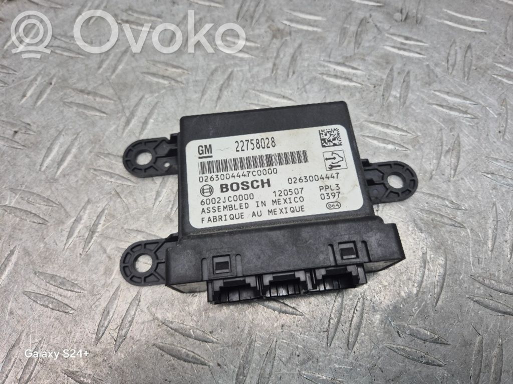 Opel Insignia A Parking PDC control unit/module 