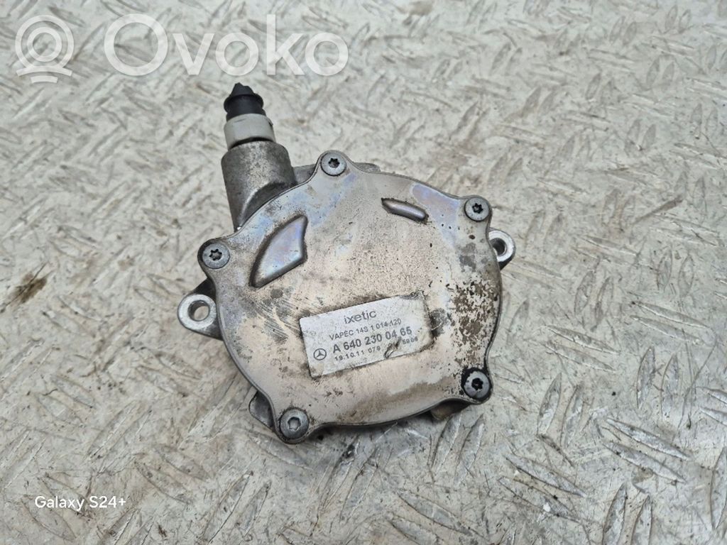 Mercedes-Benz A W169 Bomba de vacío 