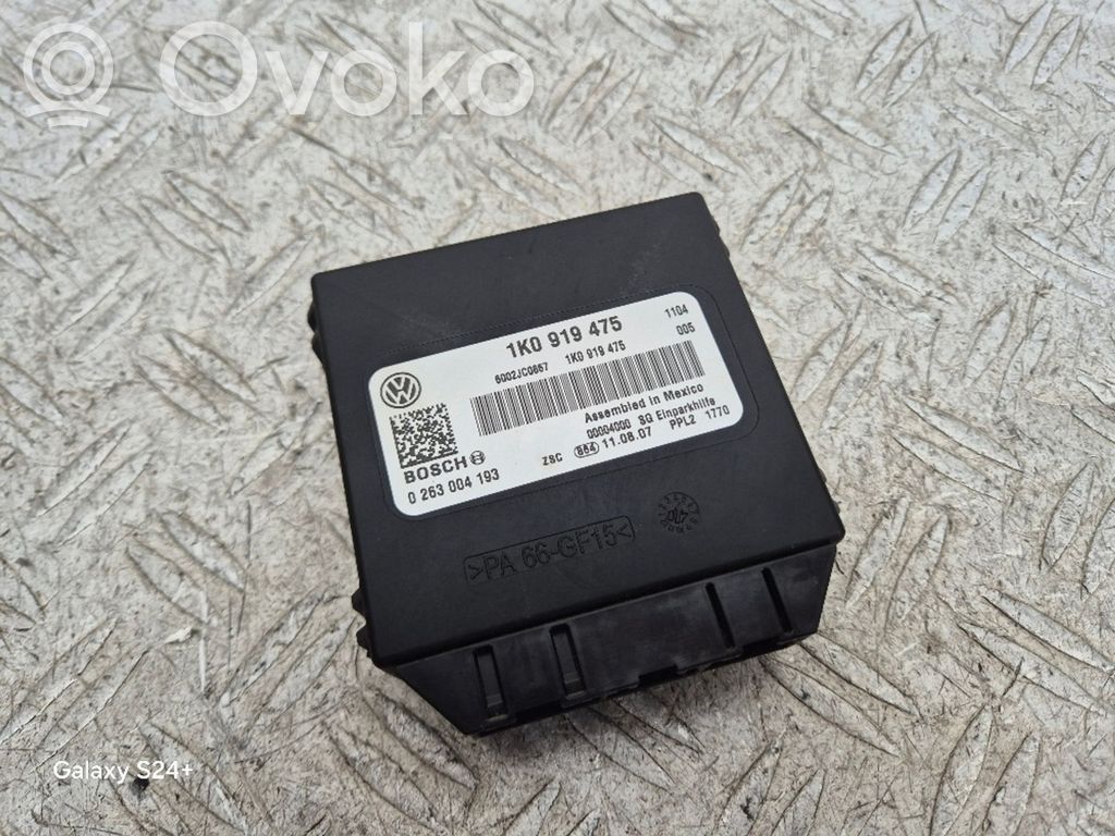 Volkswagen Touran I Parking PDC control unit/module 