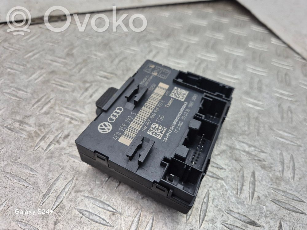 Audi A6 S6 C6 4F Door control unit/module 