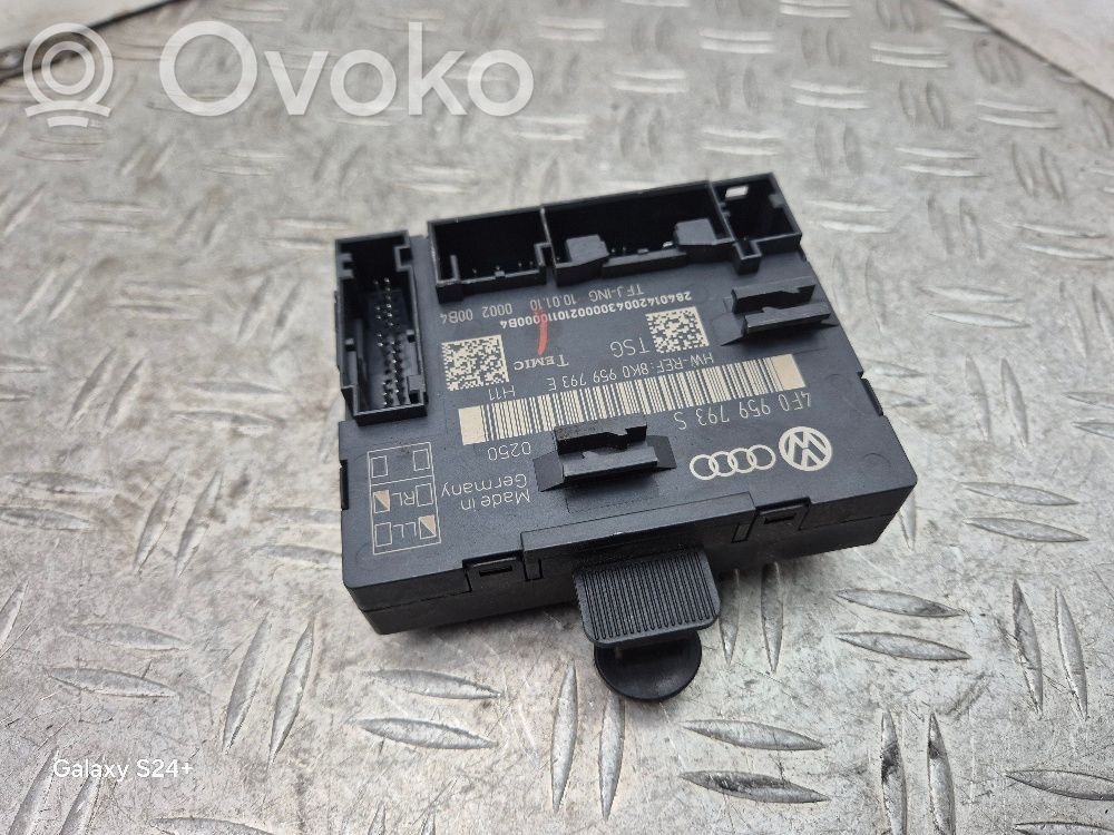 Audi A6 S6 C6 4F Durų elektronikos valdymo blokas 