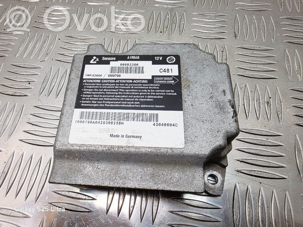 Alfa Romeo GT Airbag control unit/module 