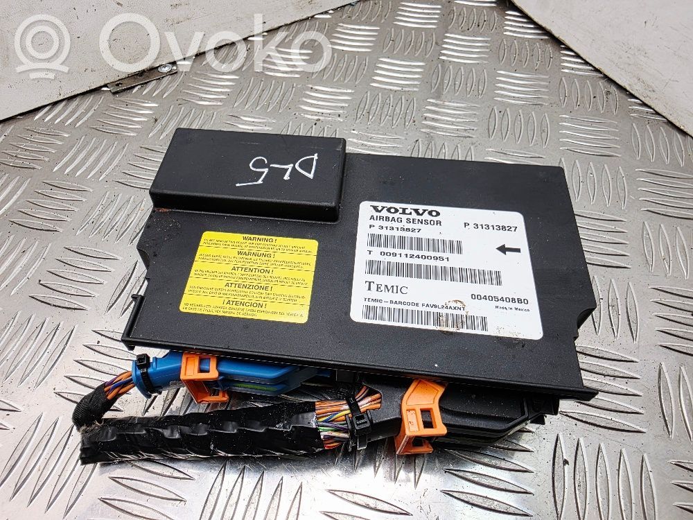 Airbag control unit/module   31313827,P31313827