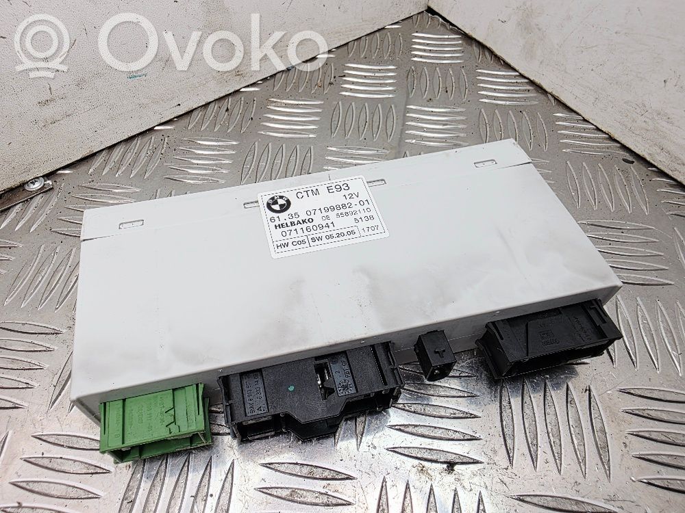BMW 3 E92 E93 Convertible roof control unit 