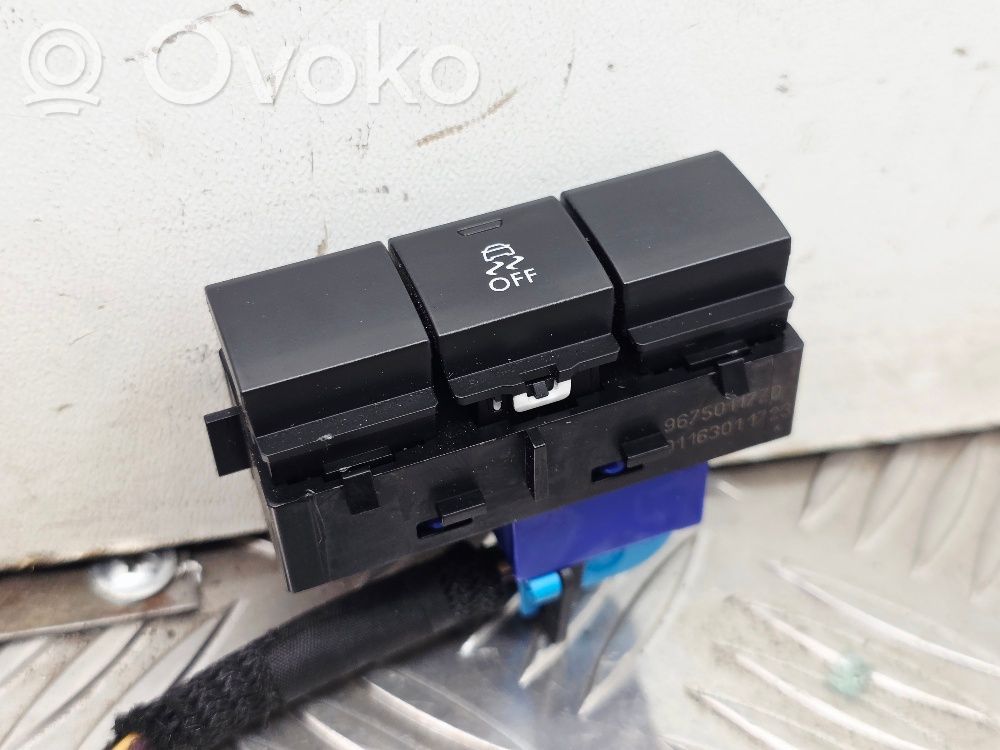 Peugeot 208 I Traction control (ASR) switch 