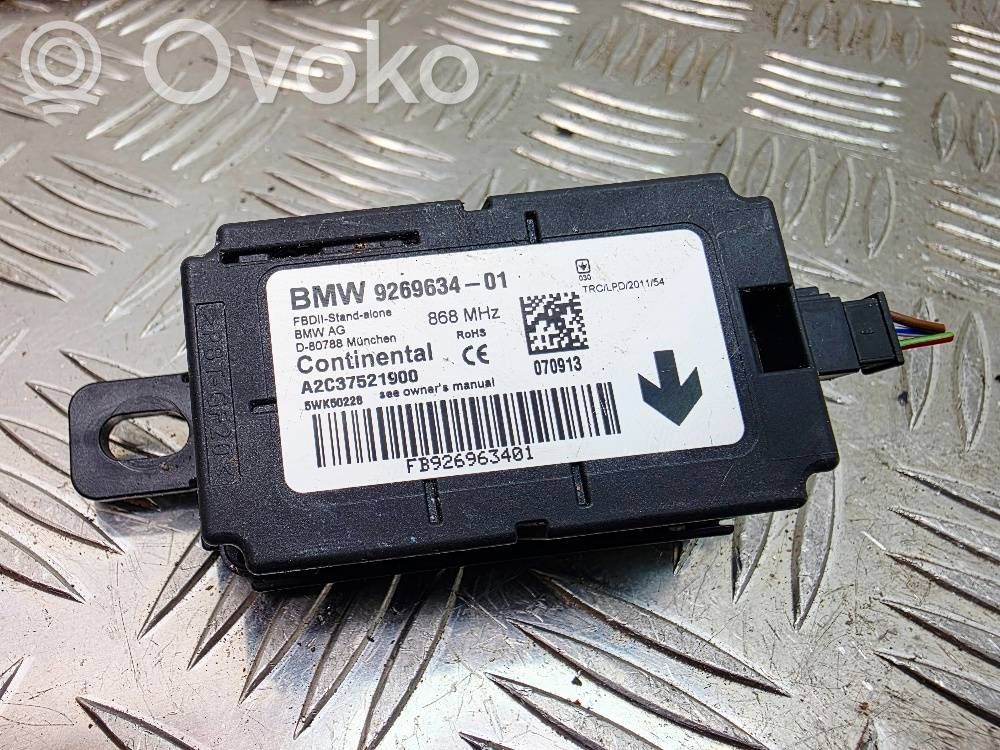 BMW 3 F30 F35 F31 Alarm control unit/module 