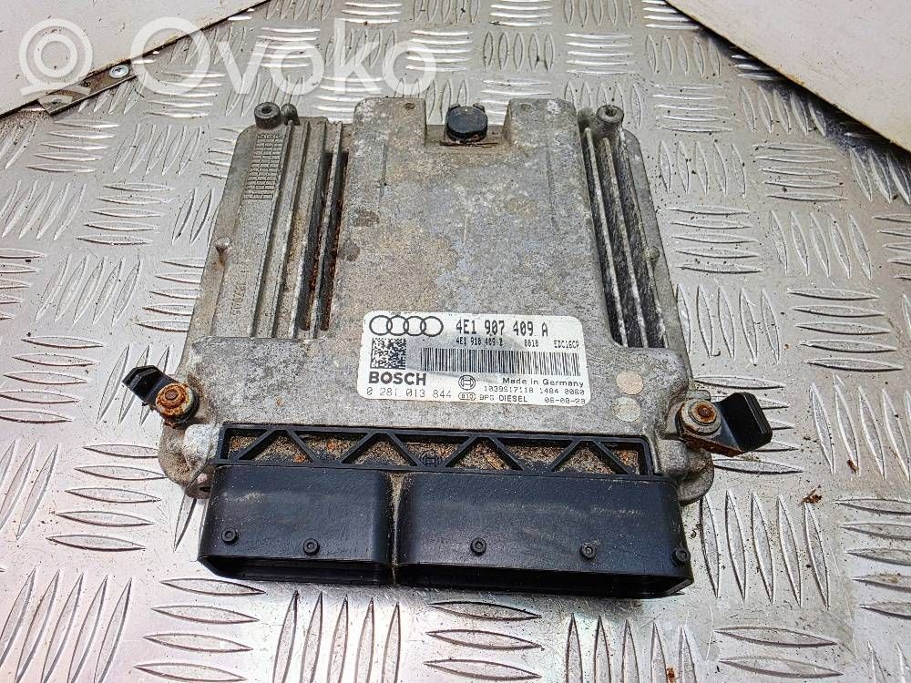 Engine control unit/module   4E1907409A,0281013844