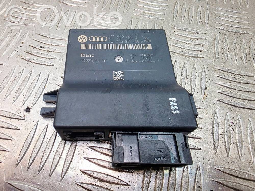 Audi A8 S8 D3 4E Gateway control module 
