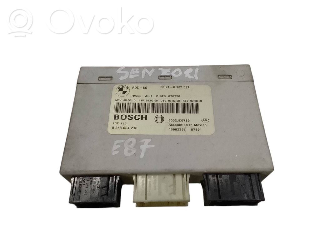 Parking PDC control unit/module   66216982397,6002JC0789,0263004216