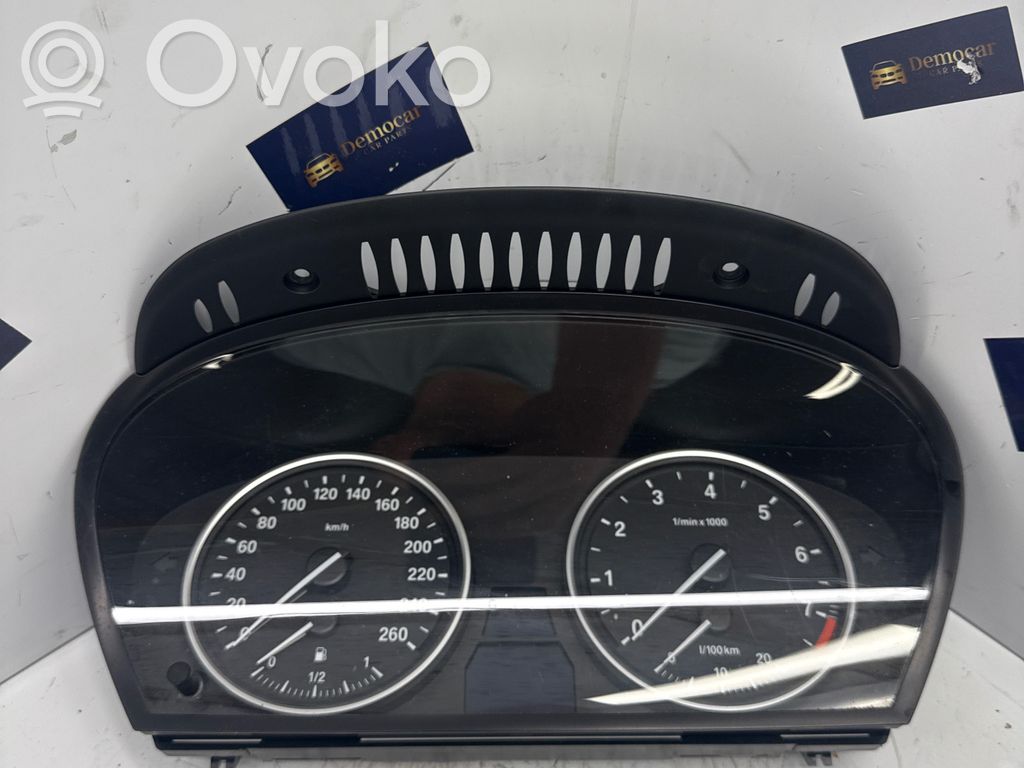 BMW 5 E60 E61 Spidometrs (instrumentu panelī) 