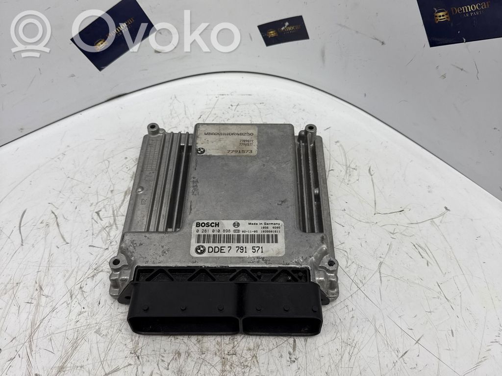 BMW 7 E65 E66 Engine control unit/module 
