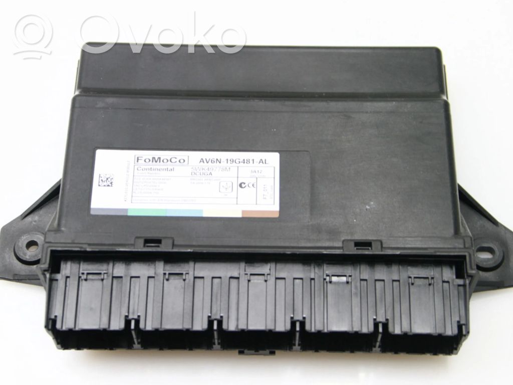 Module confort   AV6N19G481AL