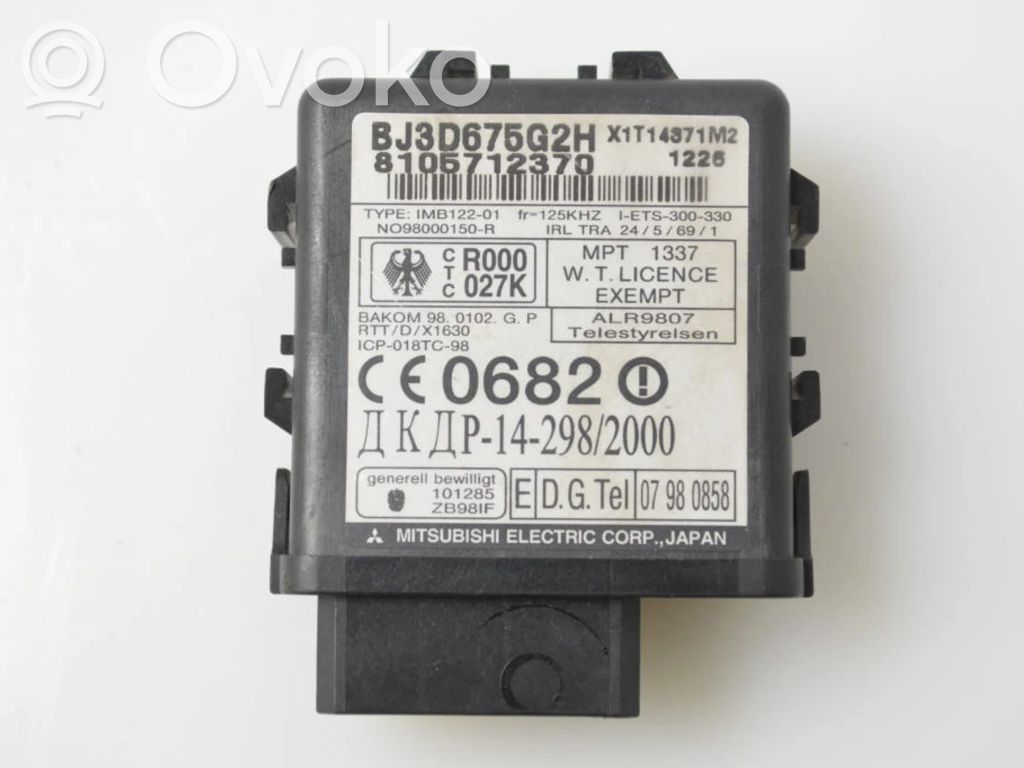 Immobilizer control unit/module   BJ3D675G2H,Z5A1