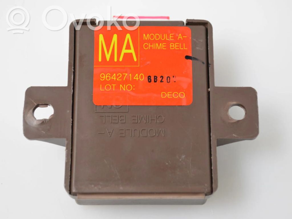 Unidad de control/módulo de alarma   96427140