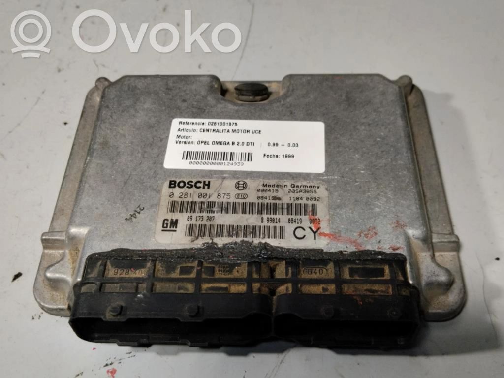 Opel Omega B2 Engine control unit/module ECU 