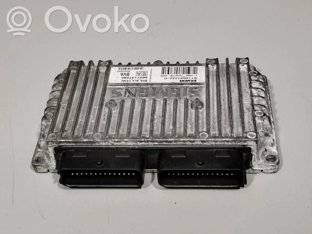 Peugeot 206+ Centralina/modulo motore ECU 
