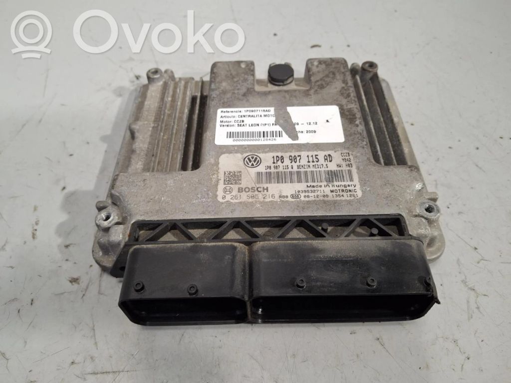 Engine control unit/module ECU   1P0907115AD