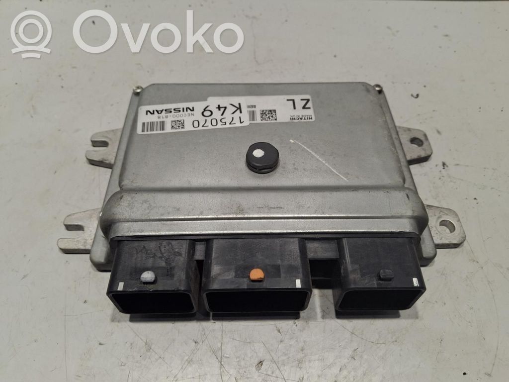 Unité de commande, module ECU de moteur   175070K49