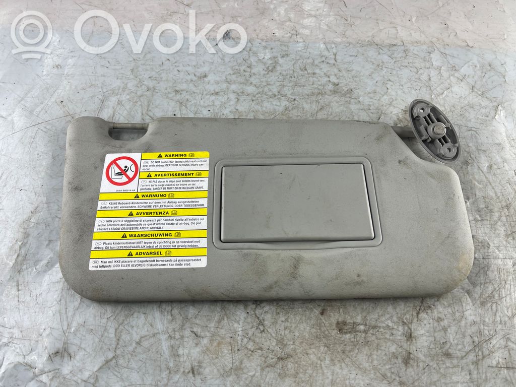 Ford Fusion Sun visor 