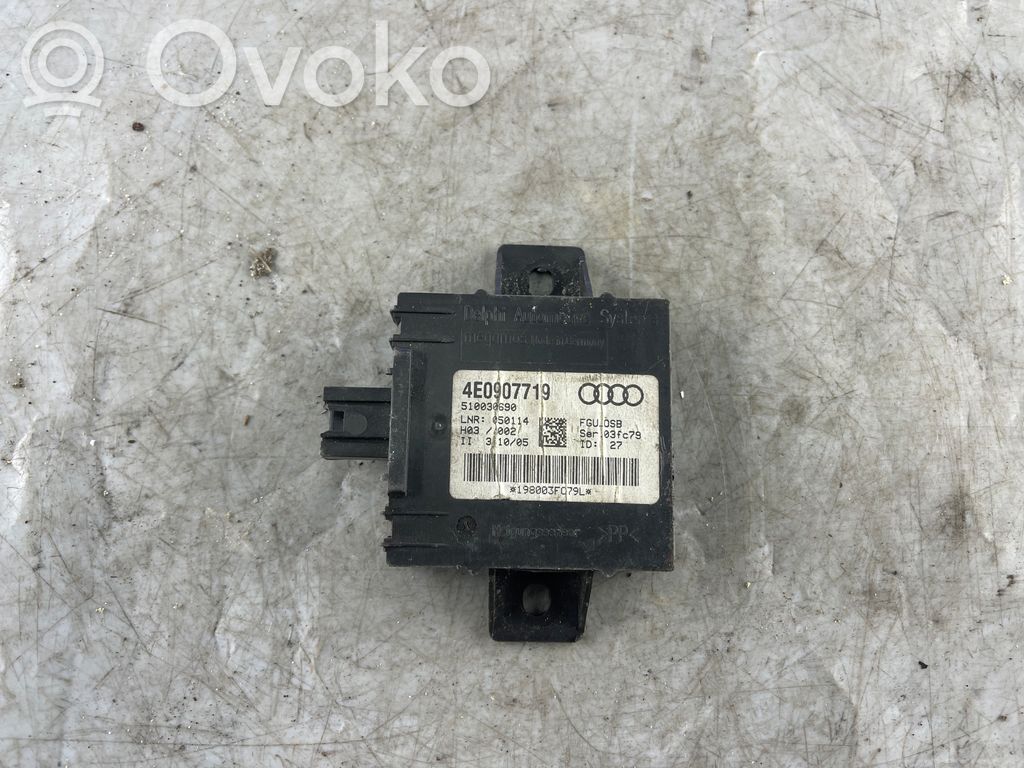Audi A8 S8 D3 4E Sterownik / Moduł alarmu 