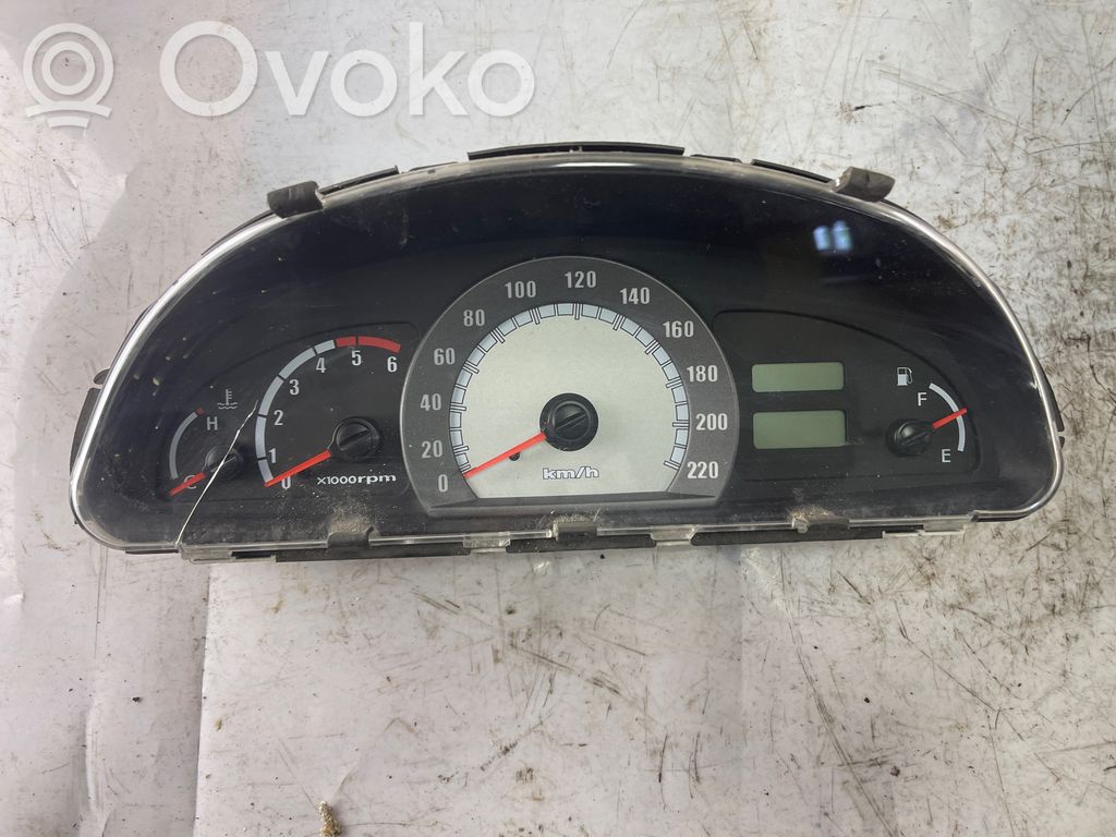 Hyundai Matrix Geschwindigkeitsmesser Cockpit 